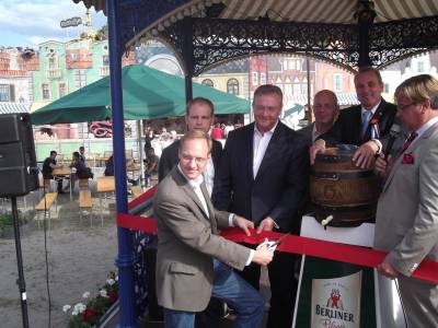 Carsten Spallek erffnet offiziell das 49. Deutsch-Franzsische Volksfest auf dem zentralen Festplatz im Wedding
