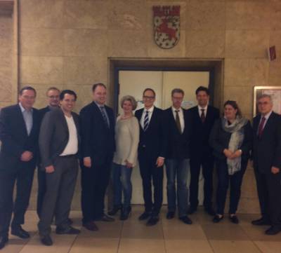 Der Vorstand des Ortsverbandes Tiergarten 