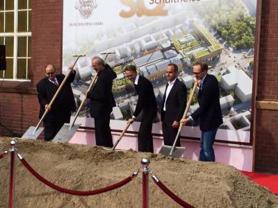 Spatenstich beim Schultheiss-Quartier in Moabit
